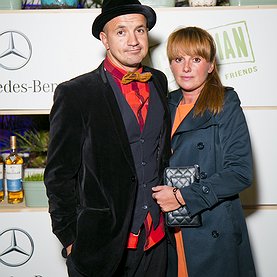 Егор Дружинин с супругой